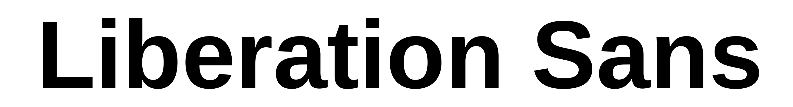 Liberation Sans